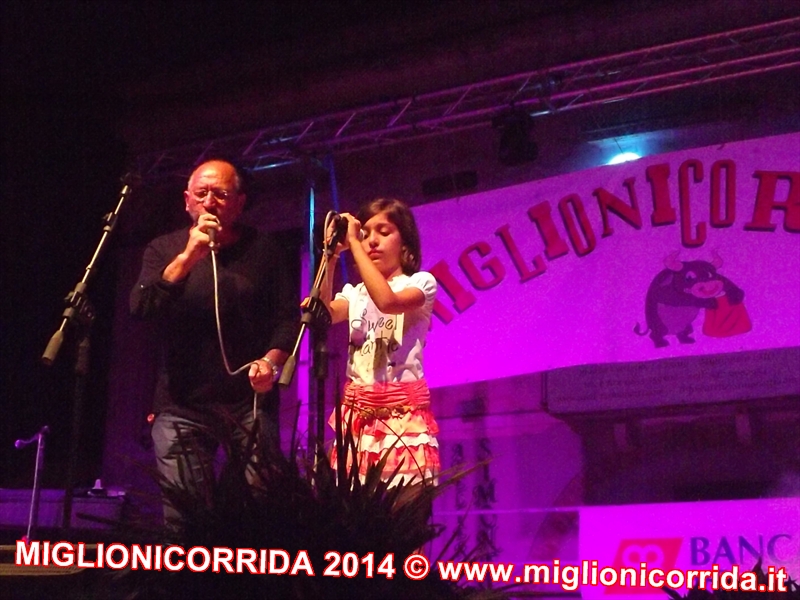 MIGLIONICORRIDA 2014 - MIGLIONICO (MT) 12 Agosto 2014 -   1 CLASSIFICATO  Marianna Luongo & Giuseppe Ventura 