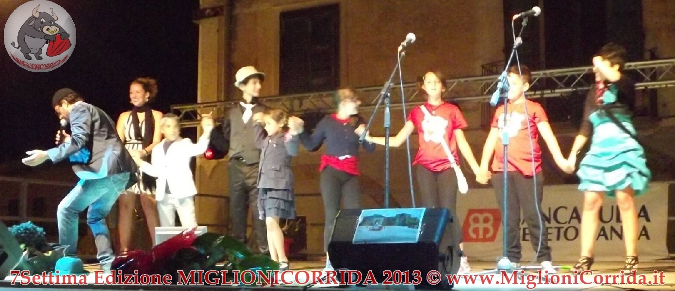 Ottava EdizioneMIGLIONICORRIDA  Agosto 2014 ore 21 Piazza Castello OSPITI & CONCORRENTI & VINCITORI